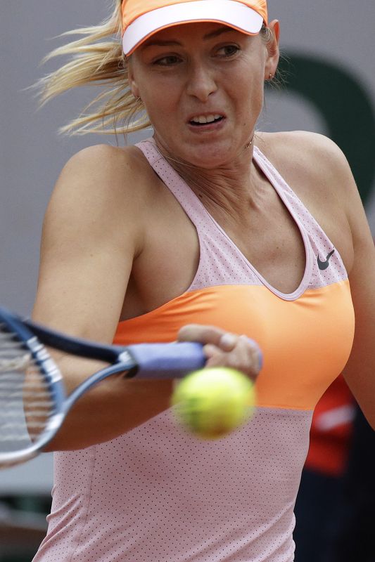 莎拉波娃巅峰颜值图片